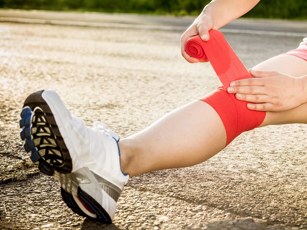 Knieblessure - Hoe kom ik er vanaf?