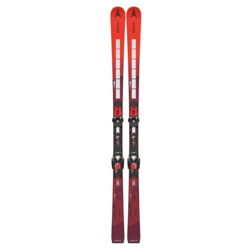 0108.50.0005-01_1-1 Atomic Redster G9 + X12 GW Red Racecarve Ski's 182