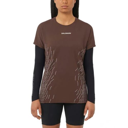 a88af215954501a71c44e00f55cd3e0910b0b7d1_LC2698800 Salomon Sense Aero Graphic T-shirt Dames