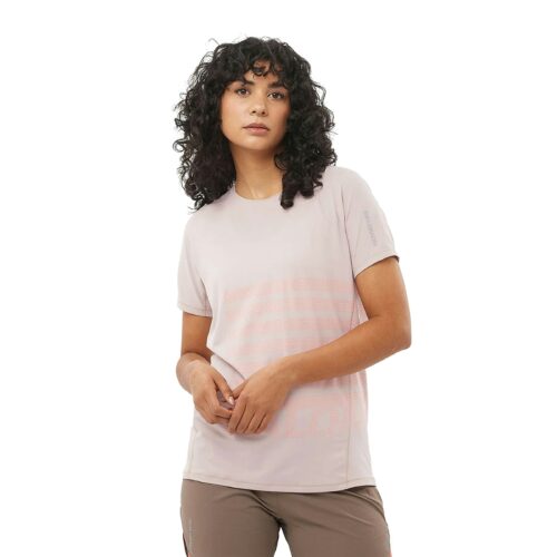 abe4d8d16572018c573e8e28149048add56d8e45_LC2696500_1 Salomon Sense Aero GFX T-shirt Dames