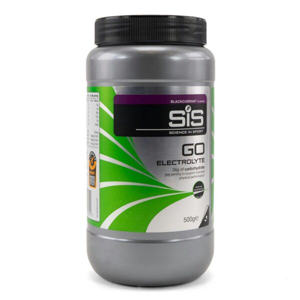 SIS Go Energy + Electrolyte Blackcurrant 500g