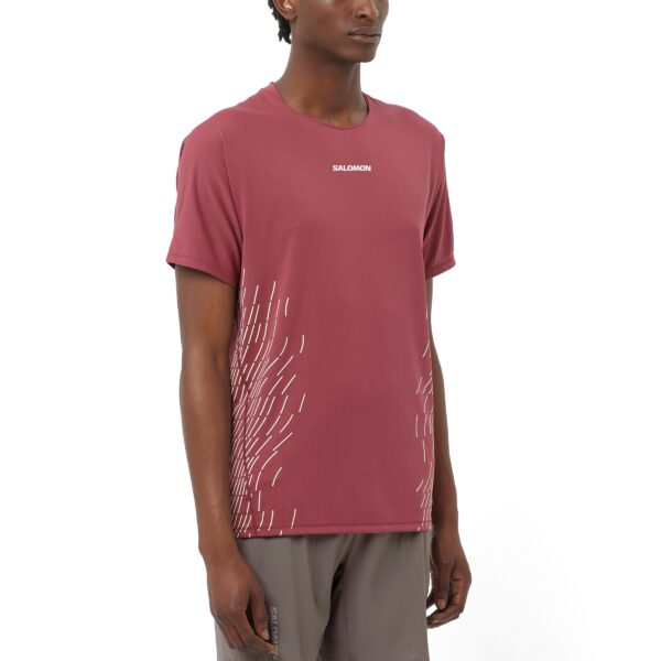 Salomon Sense Aero Graphic T-shirt Heren