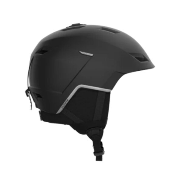 Salomon Pioneer LT Black Silver Skihelm 53-56