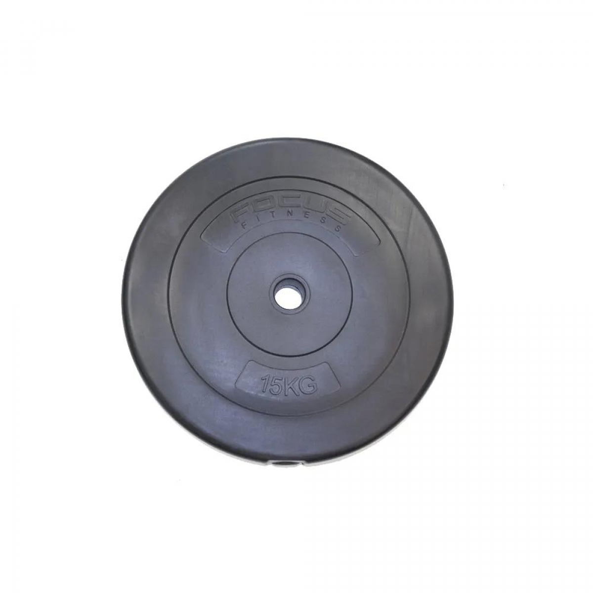 FFAC206_image_1 Halterschijf 30 mm - Focus Fitness - 15 kg - Kunststof