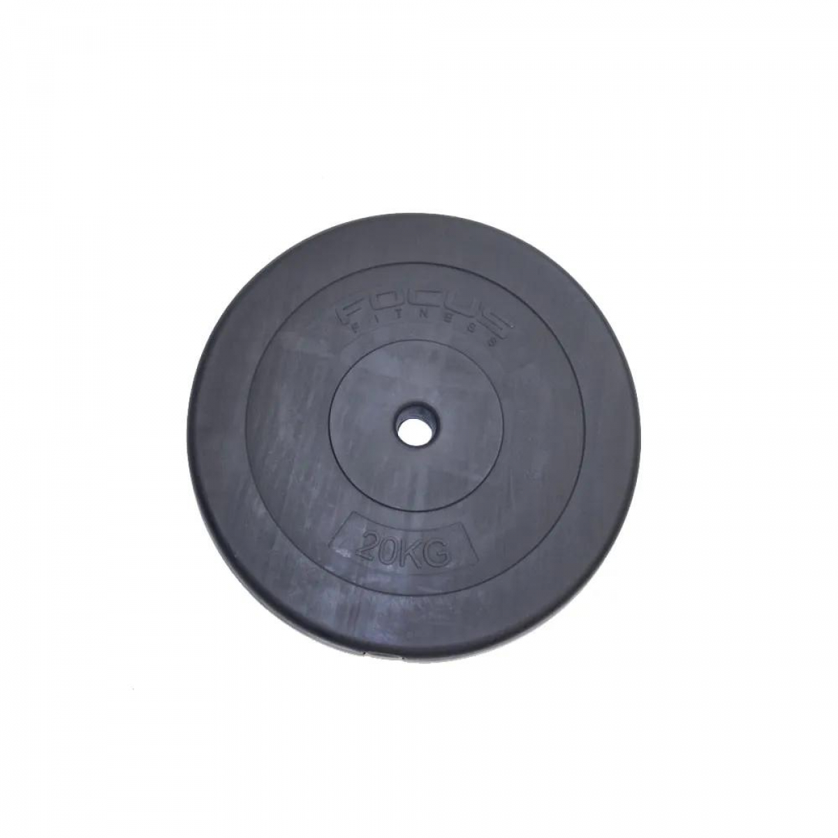 FFAC207_image_1 Halterschijf 30 mm - Focus Fitness - 20 kg - Kunststof
