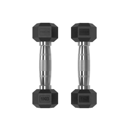 focus_fitness_-_hexa_dumbbells_-_1_kg_-_3 Hexa Dumbbells - Focus Fitness - 2 x 1 kg