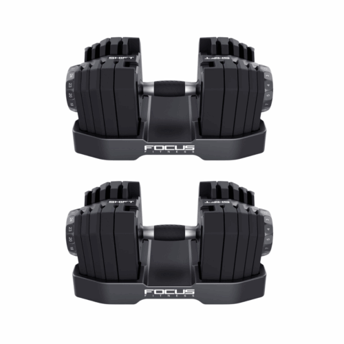 focus_fitness_shift_-_2_stuks_1_ Verstelbare Dumbbellset - Focus Fitness Shift - 2 x 24 kg