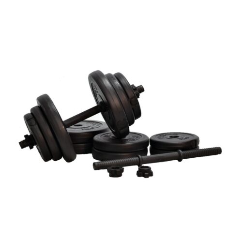 verstelbare_dumbbellset_nieuw_1_ Verstelbare Dumbbellset - Focus Fitness - 20 kg
