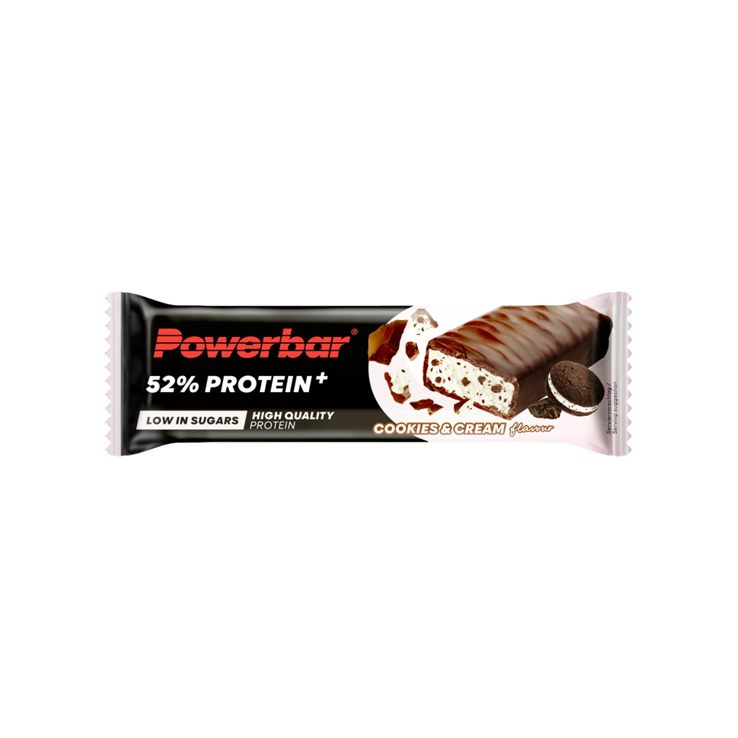 283f9f3d78c48738cf741640637489e701355740_3428-10 Powerbar Protein Plus 52% Bar Cookies & Cream 50 gram