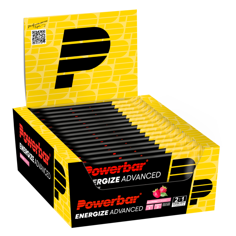 Powerbar Energize Advanced Bar Raspberry Box