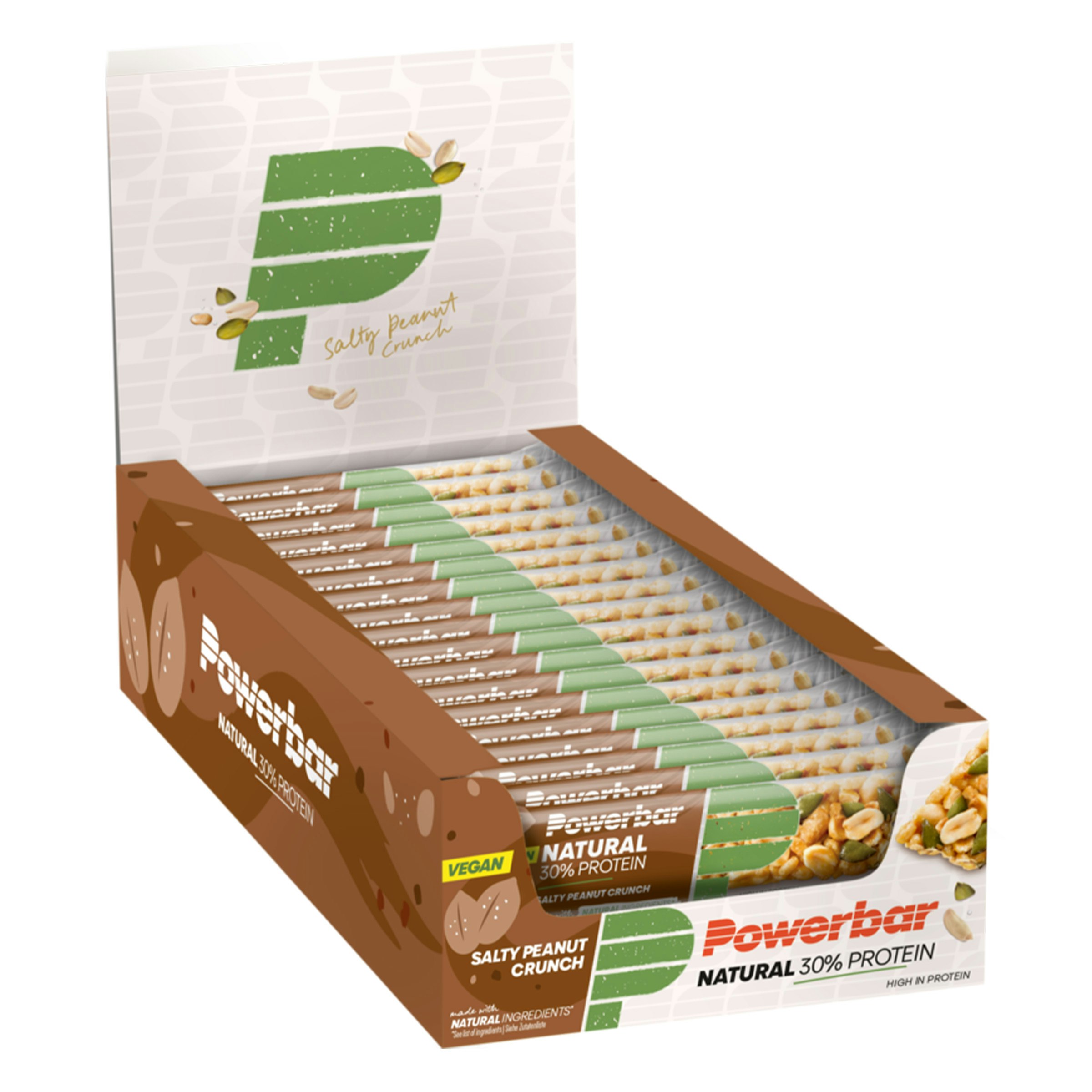 f9182dc3ebe938673c80d6d3d294567f130adb69_3234_BOX Powerbar Natural Protein Bar Salty Peanut Crunch Box