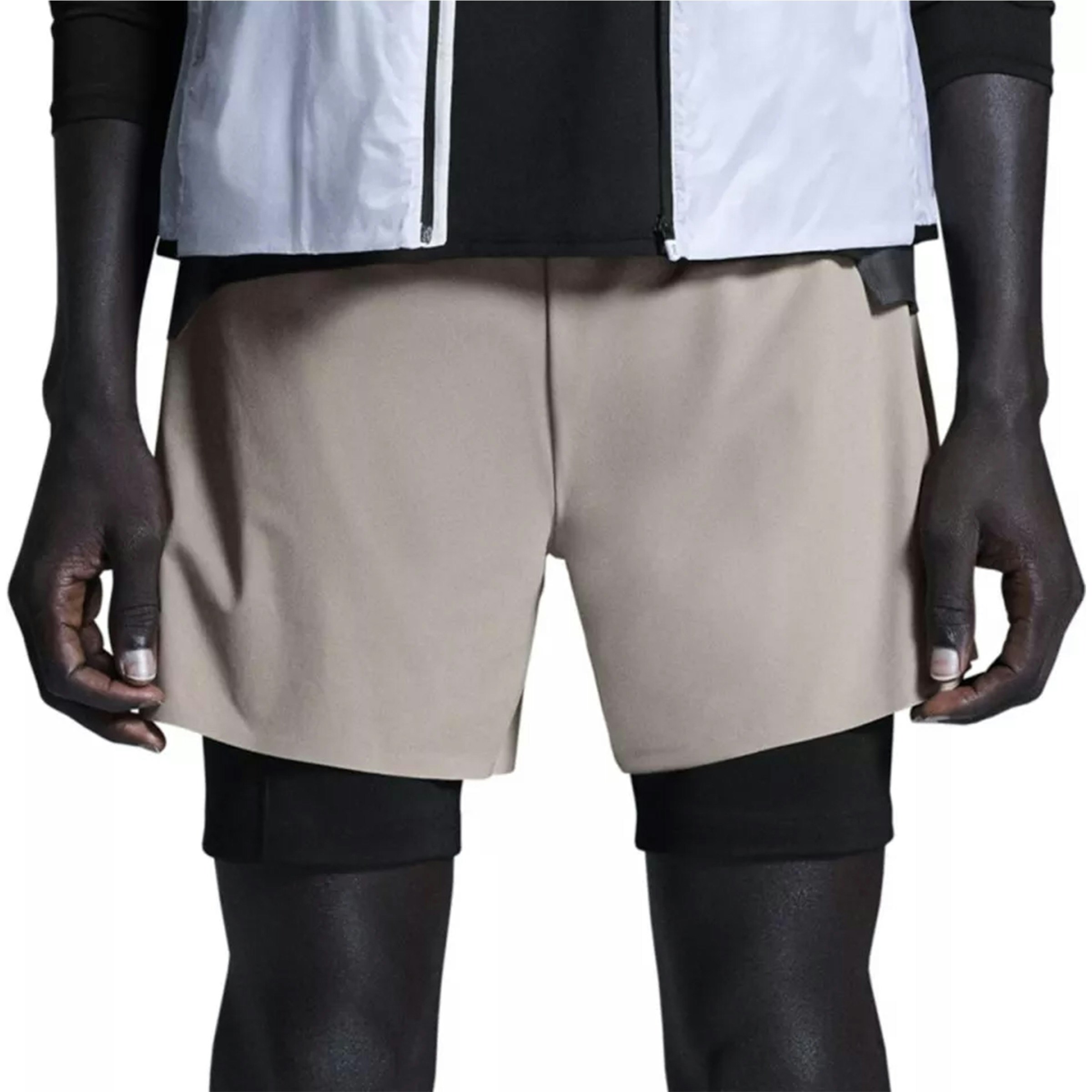 On 5 Inch Performance 2-in-1 Shorts Heren