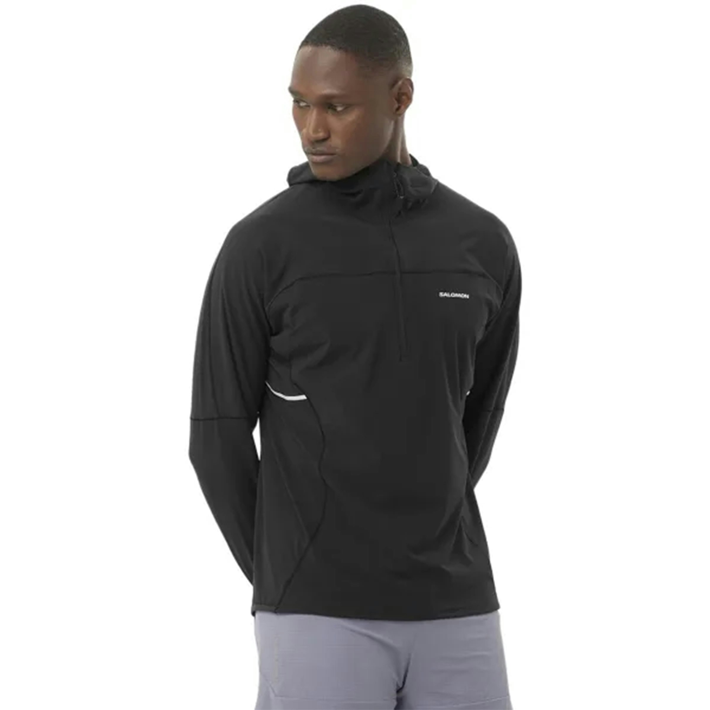Salomon Sense Aero Hybrid Half-Zip Jacket Heren