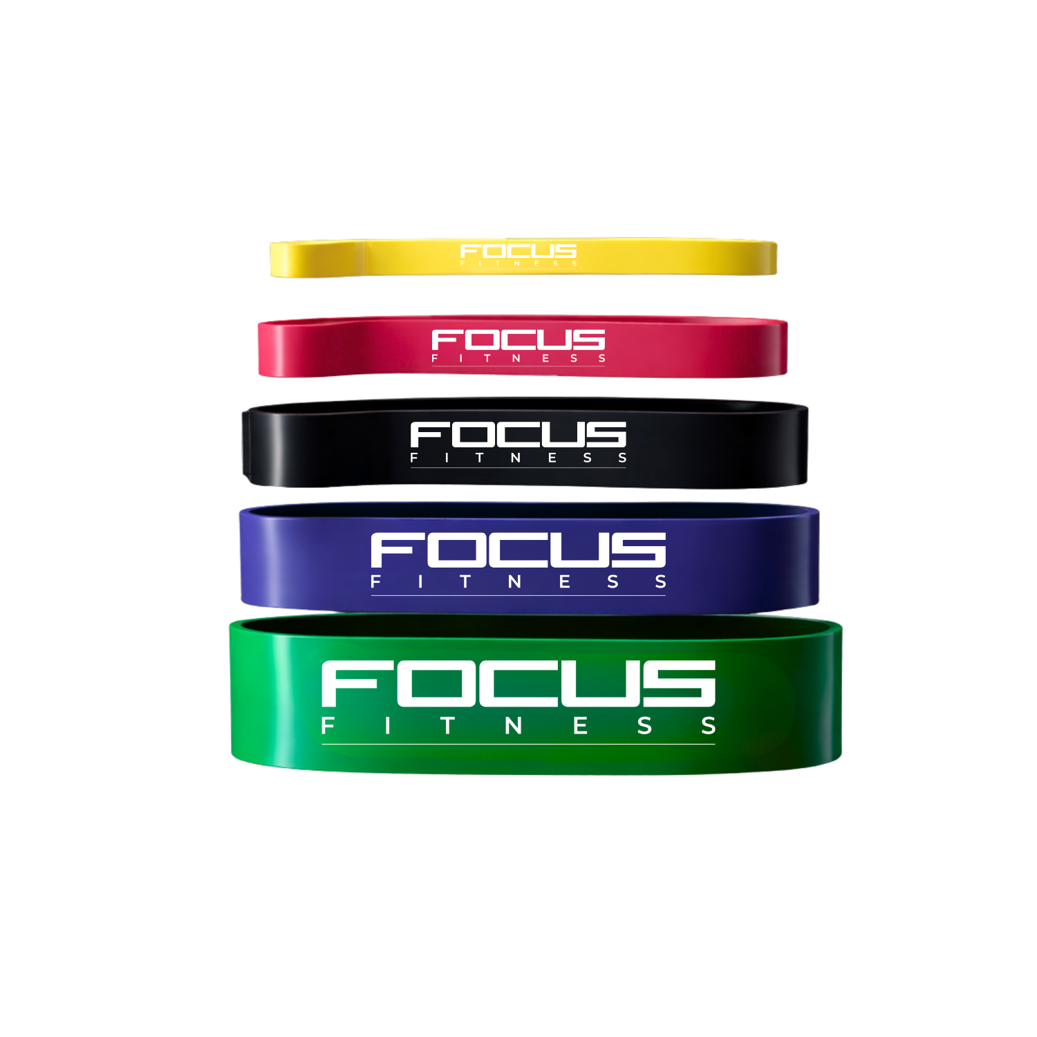 groepsfoto_-_power_band_set Power Band - Focus Fitness - Set van 5